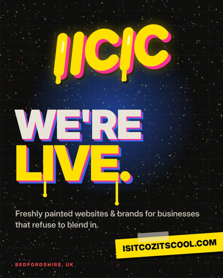 WE'RE LIVE. IICIC launch post